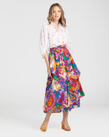 Elio Wrap Skirt - Rhodes