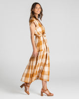 Indy Dress - Ginger Check