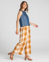 Clove Pant - Ginger Check