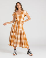 Indy Dress - Ginger Check