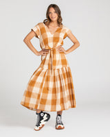 Indy Dress - Ginger Check