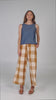 Clove Pant - Ginger Check