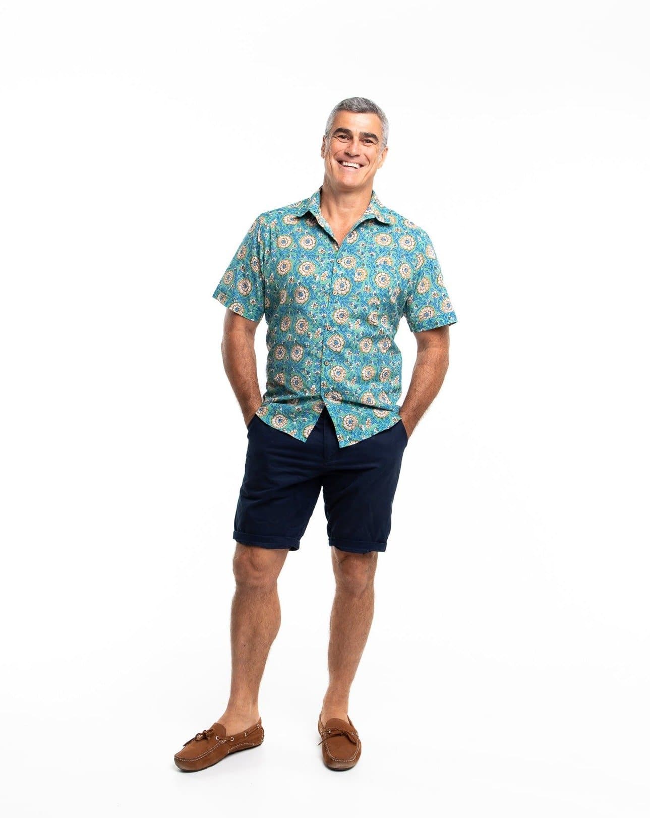 Men's Short Sleeve - Frangipani