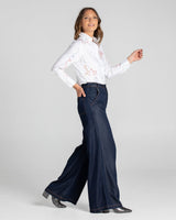 Amalfi Pant Tall - Deep Blue