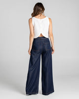 Amalfi Pant Tall - Deep Blue