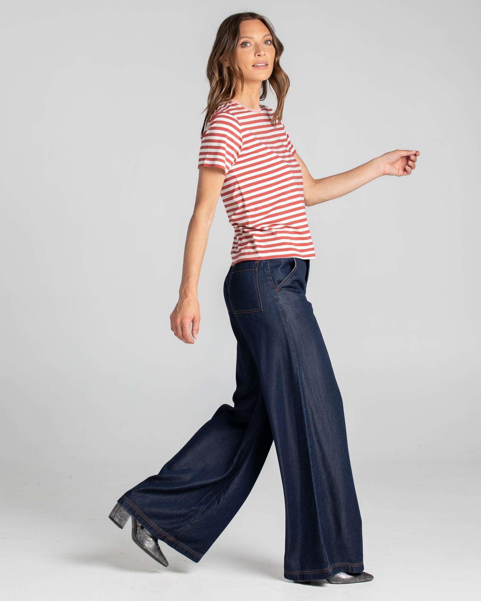 Amalfi Pant Tall - Deep Blue