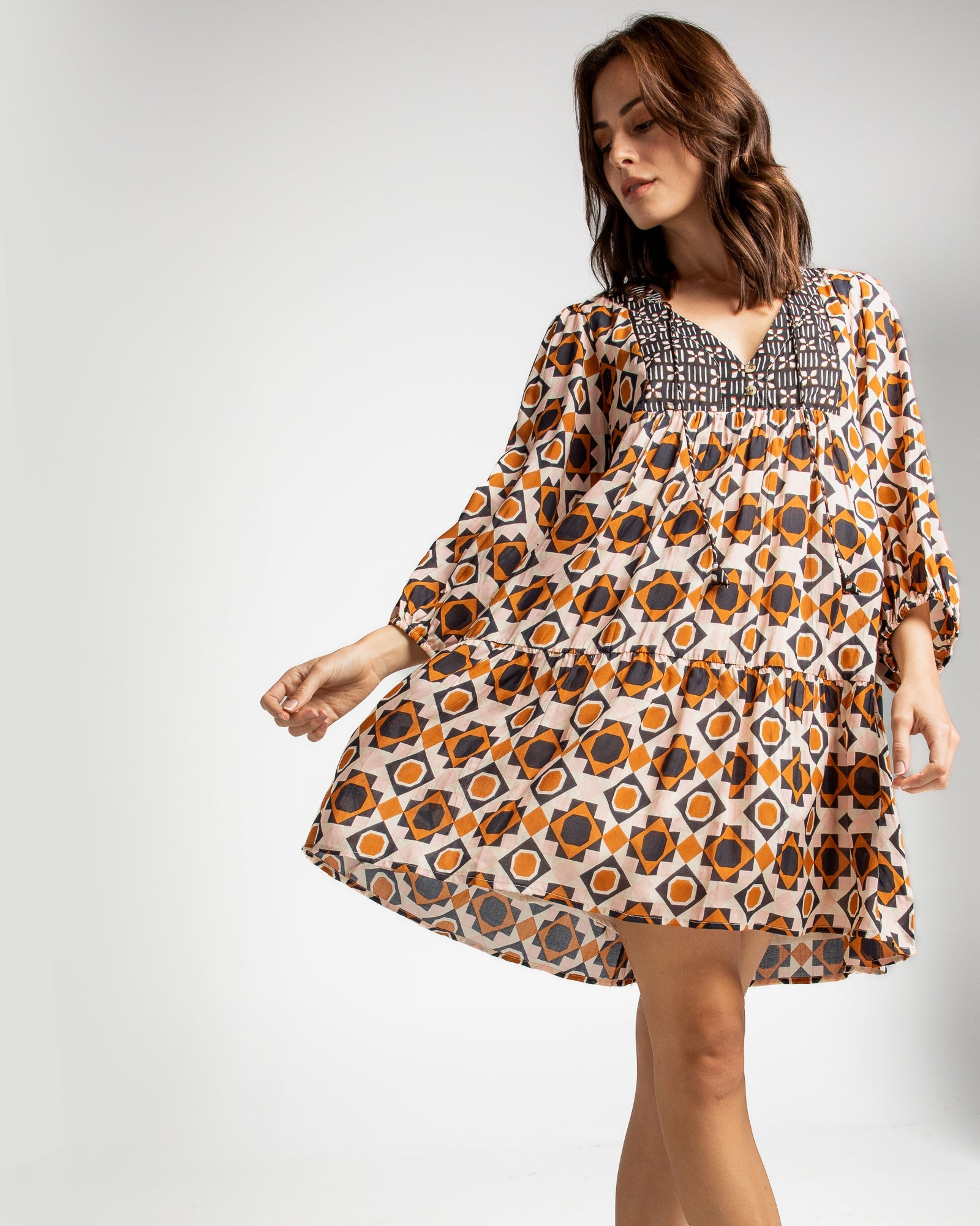 Leonie Dress - Siena Splice