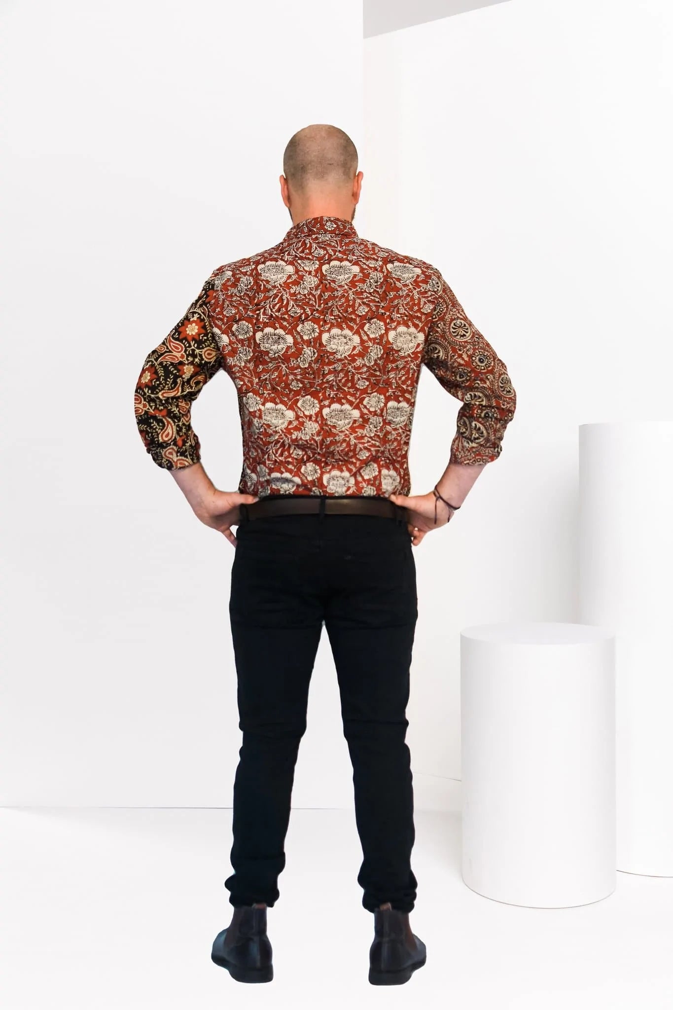 Mens Long Sleeved Shirt - City Mix