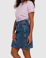 Cisco Skirt - Groove Denim