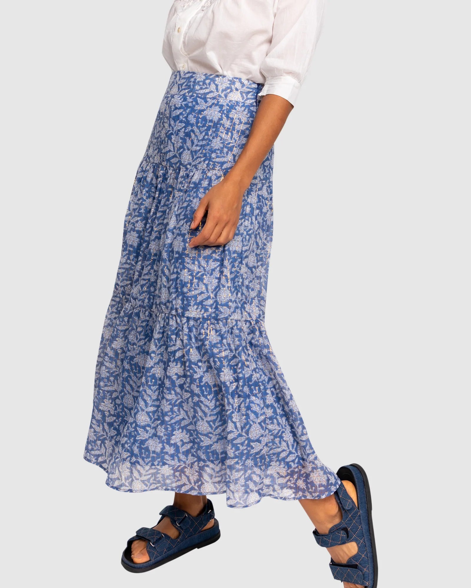 Neela Skirt - Neela Lurex