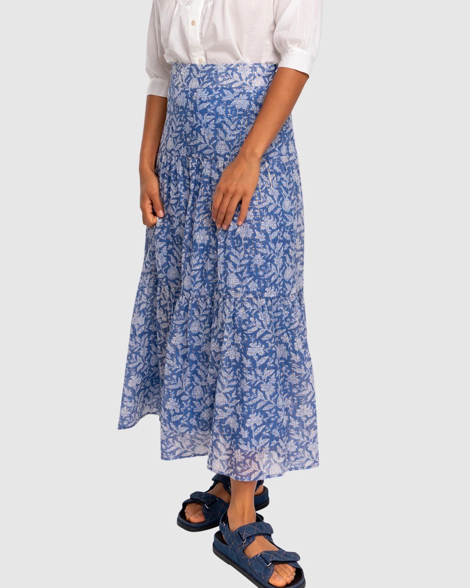 Neela Skirt - Neela Lurex