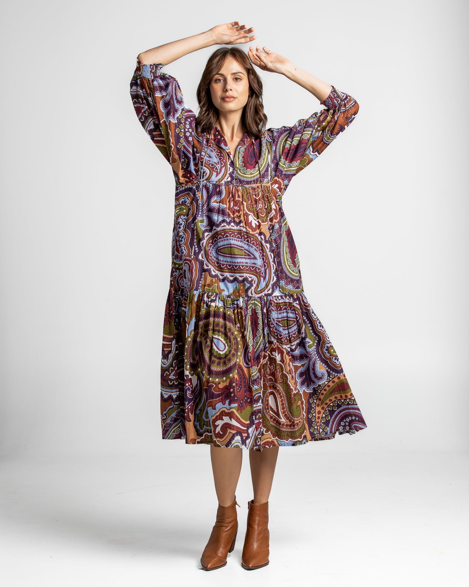 Shanti Dress - Juniper