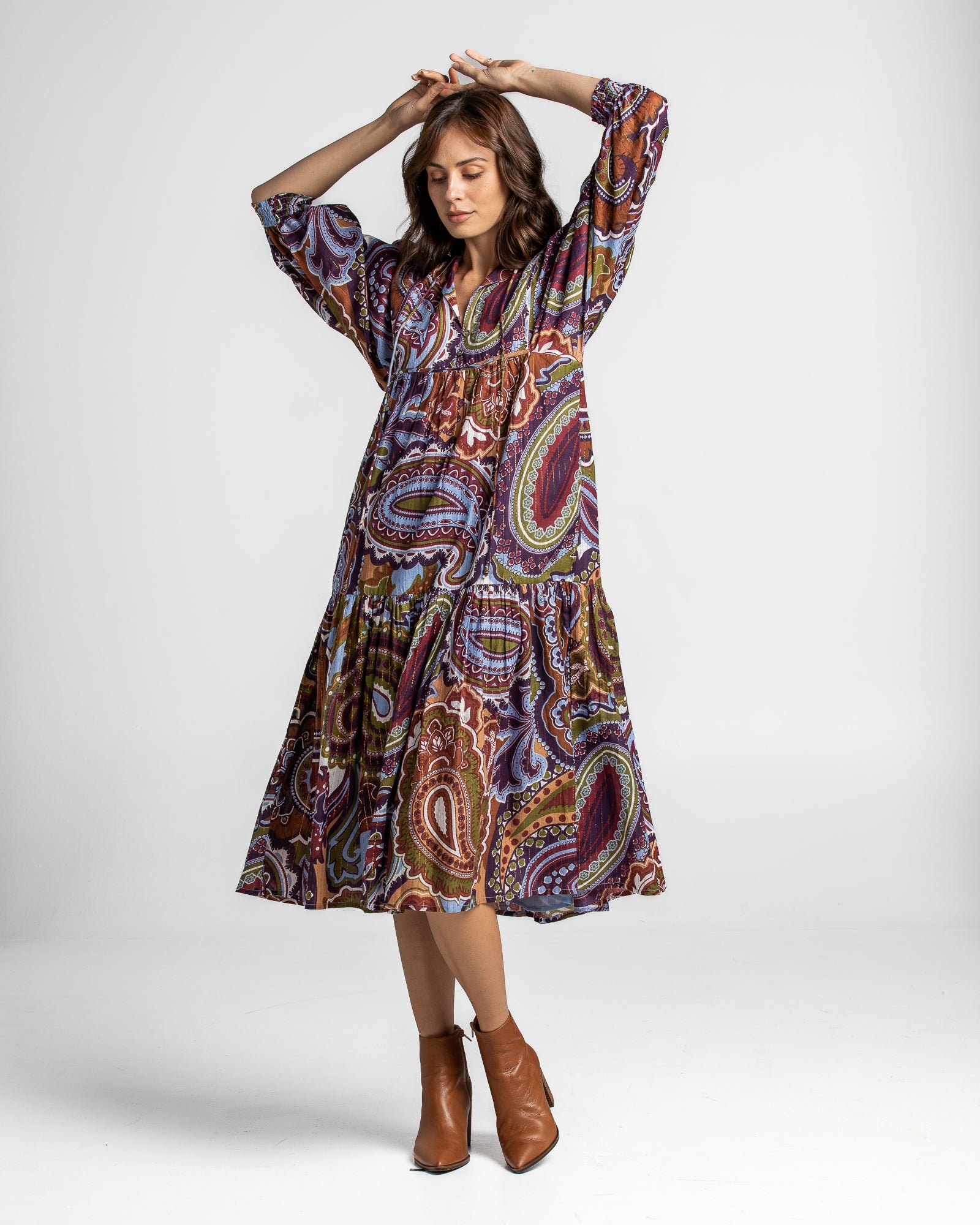 Shanti Dress - Juniper