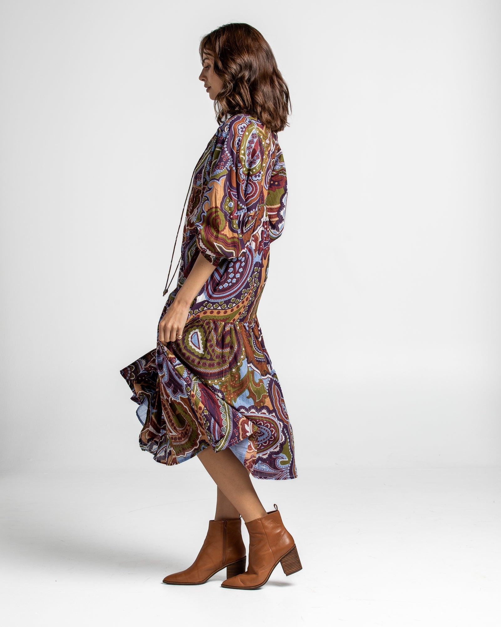 Shanti Dress - Juniper