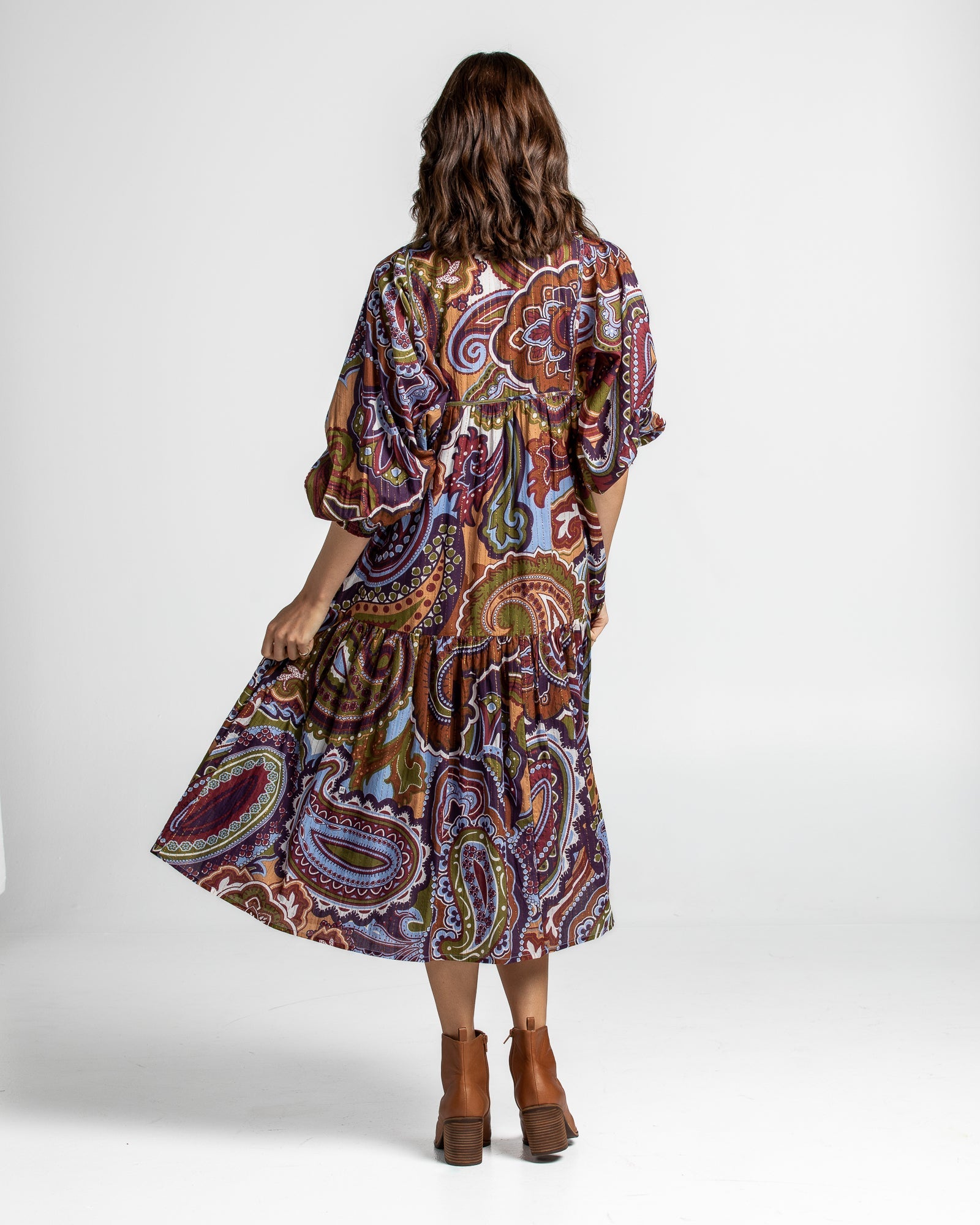 Shanti Dress - Juniper